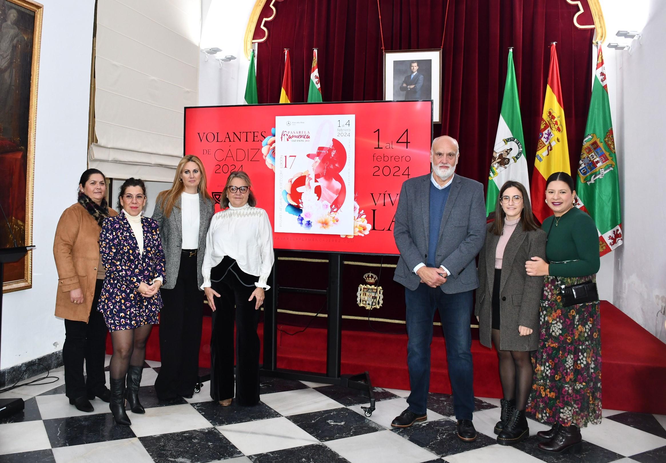 Los nuevos talentos de la moda flamenca en la provincia mostrarán sus creaciones en el Certamen Volantes de Cádiz 2024