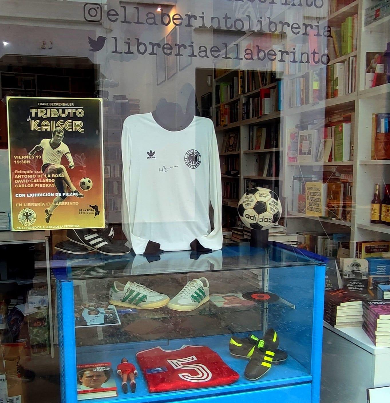 Este viernes, tributo al desaparecido Franz Beckenbauer en la Librería El Laberinto de Jerez