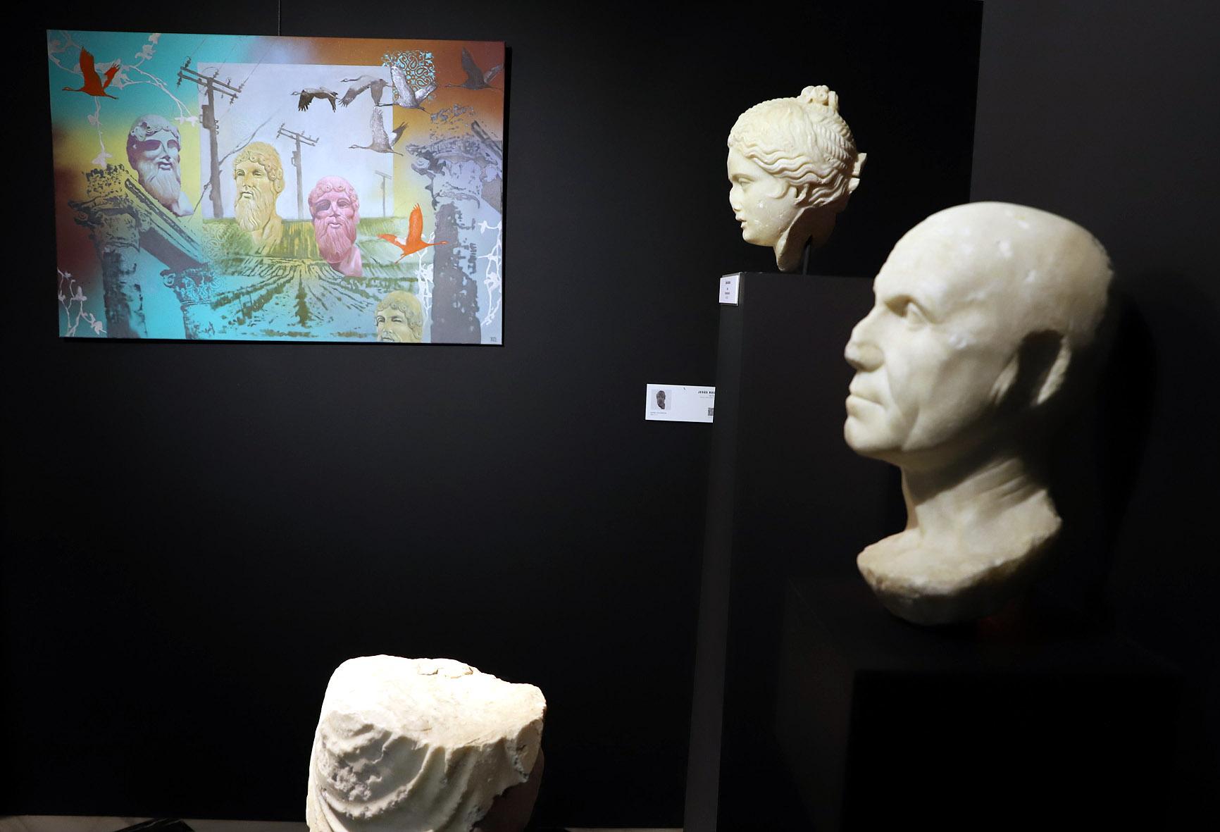 Las exposiciones de arte contemporáneo de Pescadería Vieja y Museo Arqueológico permanecen abiertas al público