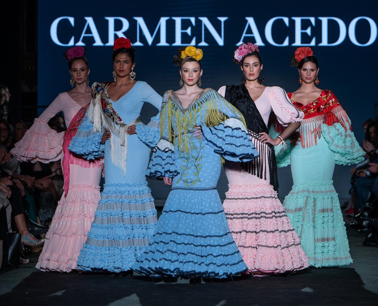 Emocionante desfile de Carmen Acedo en la segunda jornada de We Love Flamenco