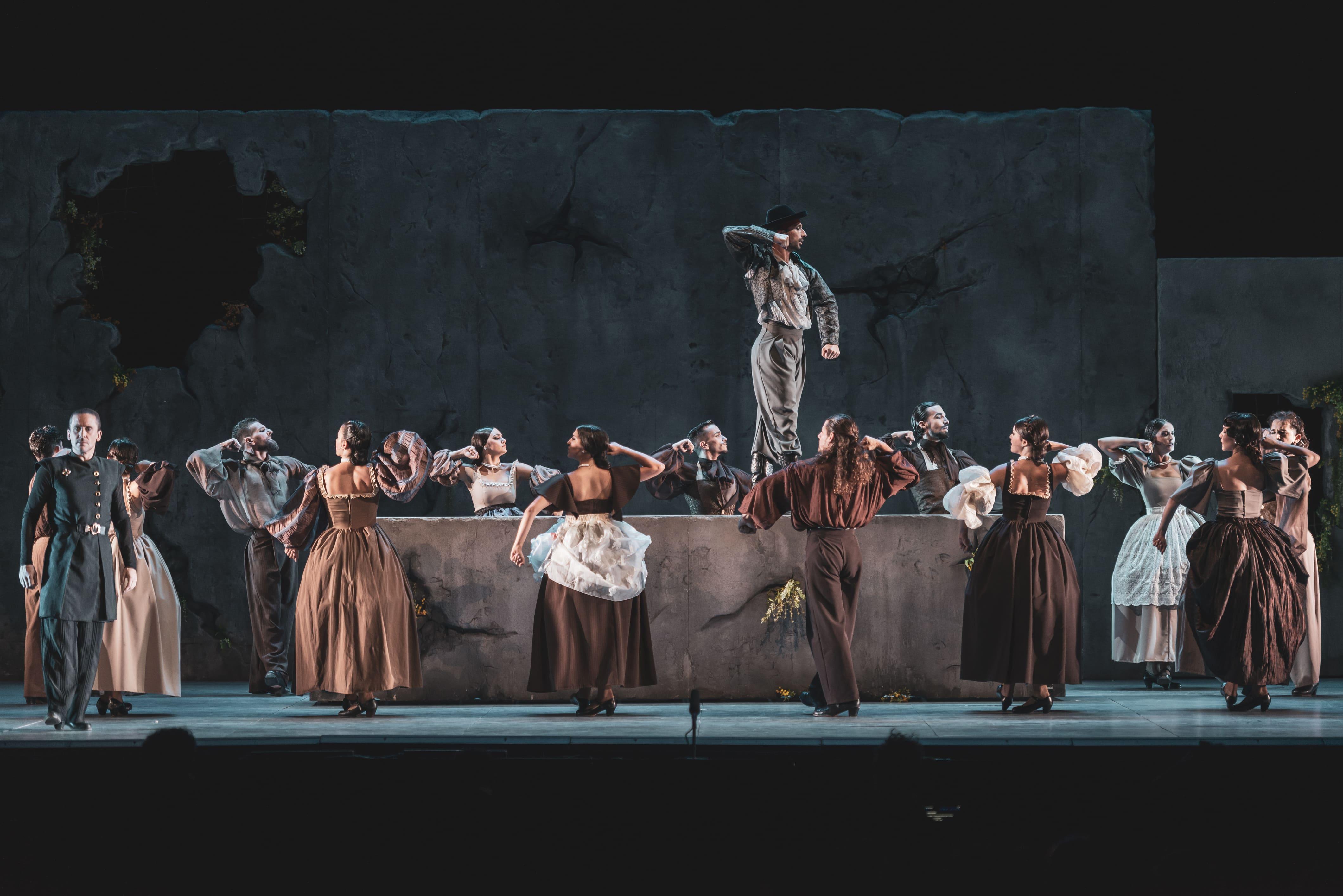 El Ballet Flamenco de Andalucía visita el Festival Flamenco de Nîmes con 'Pineda'