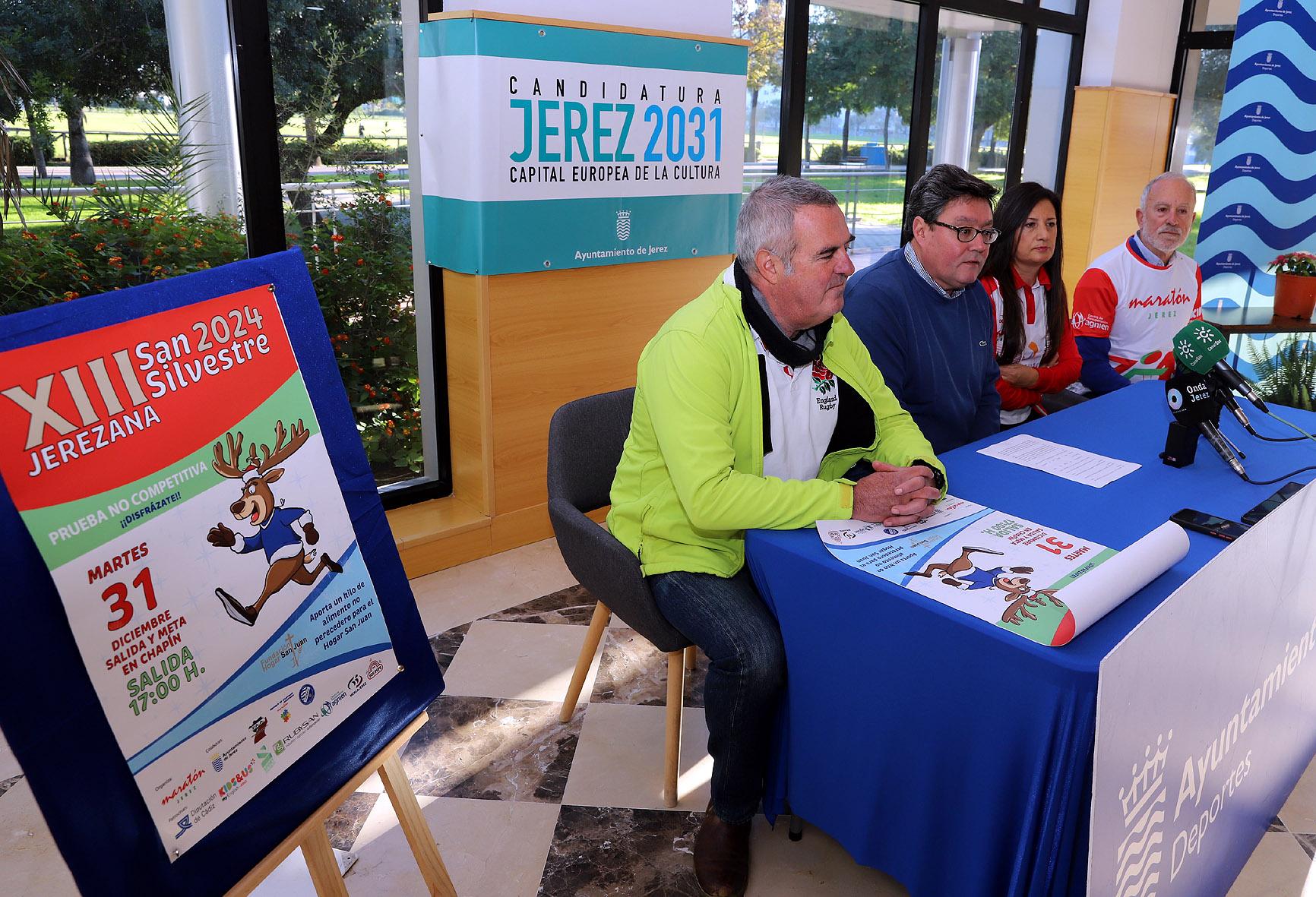 La San Silvestre 'Maratón Jerez', este 31 de diciembre desde el Estadio Municipal de Chapín