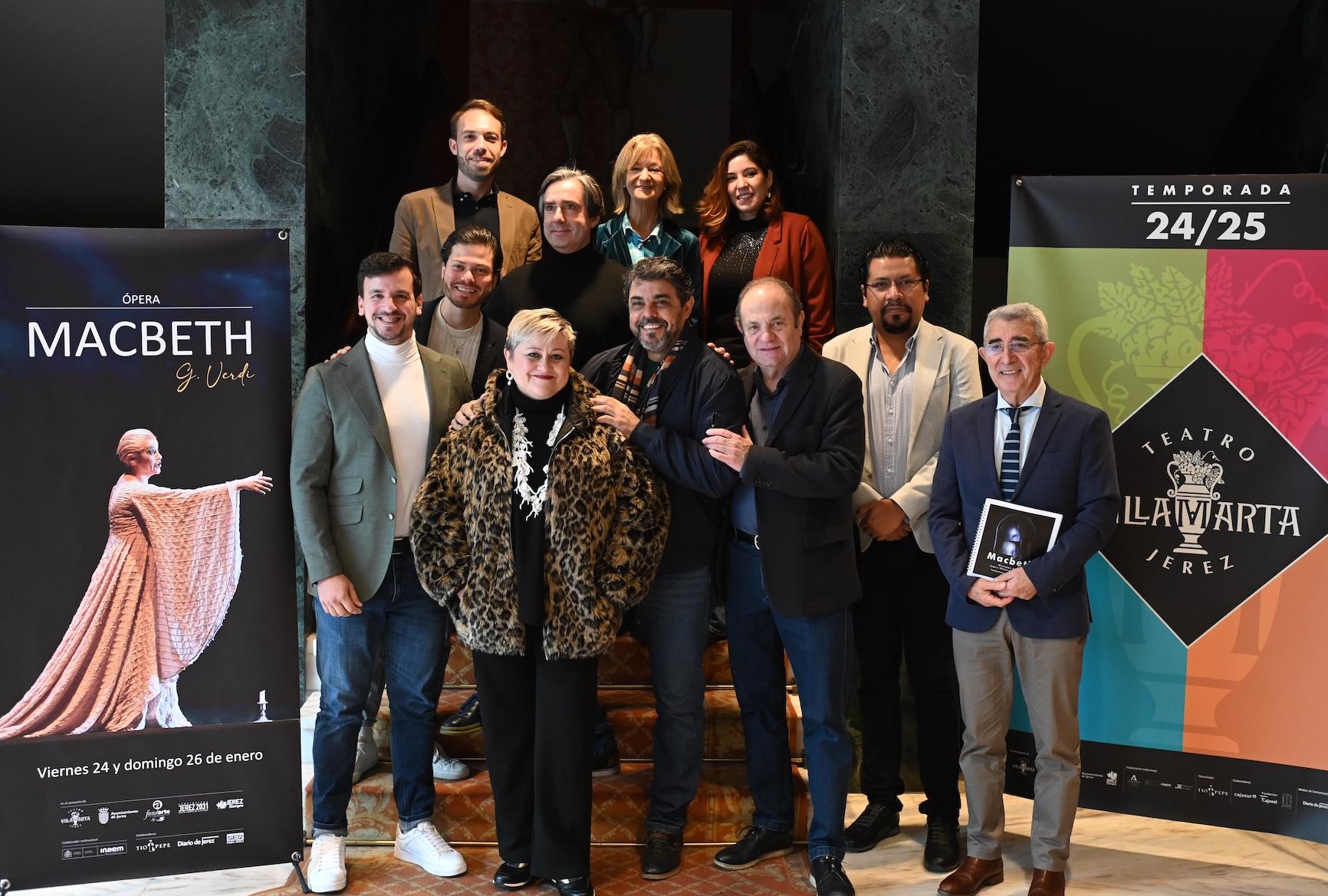 Maribel Ortega y Rodrigo Esteves protagonizan 'Macbeth' en el Teatro Villamarta de Jerez