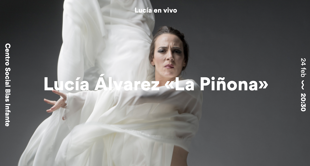 Lucía Álvarez "La Piñona", el 24 de febrero en el Festival de Jerez