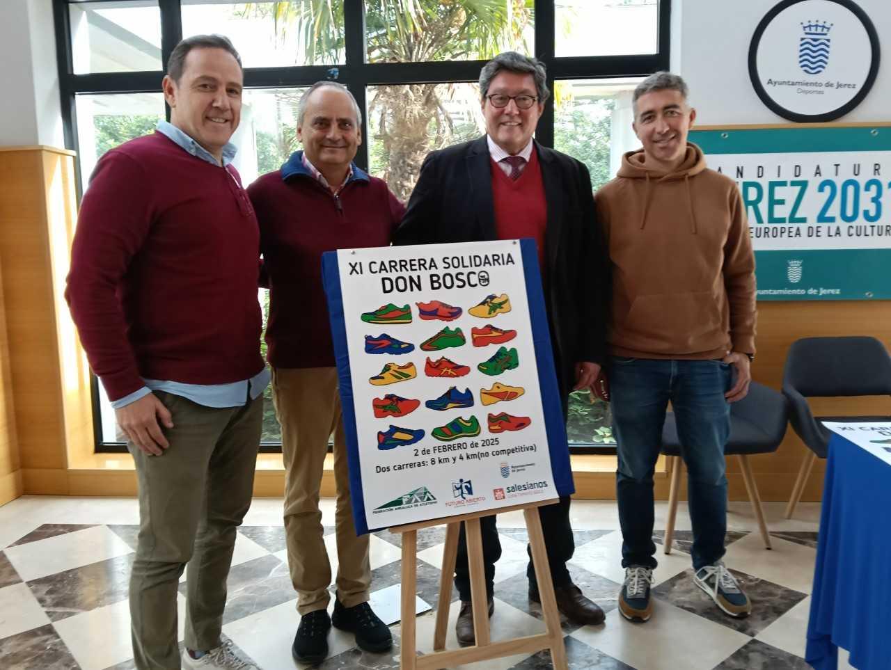 El 2 de febrero, XI Carrera Solidaria Don Bosco en Jerez