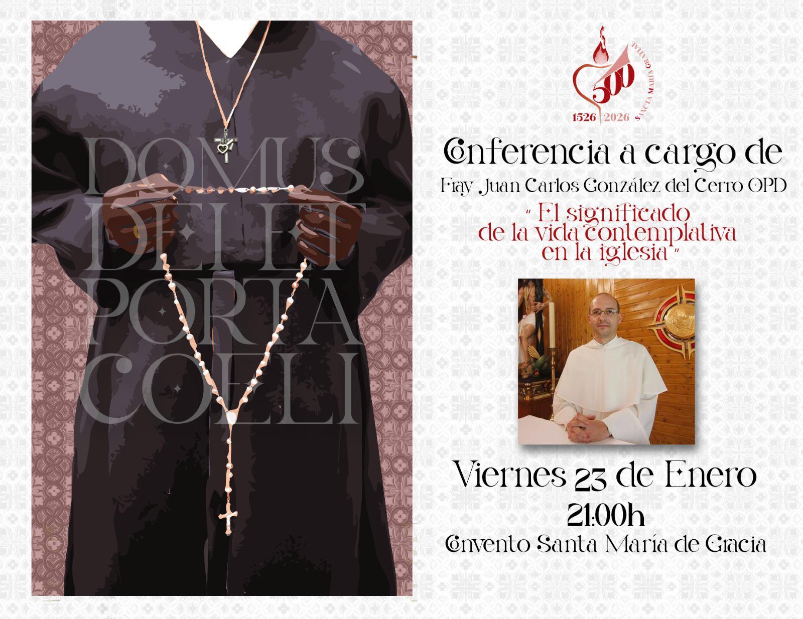 Nueva ponencia en Santa María de Gracia