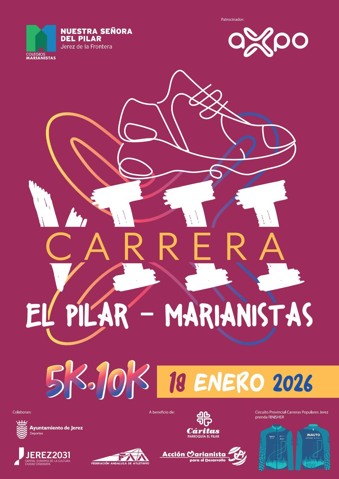El II Circuito Local de Carreras de Jerez se estrena este domingo con la del Colegio de los Marianistas