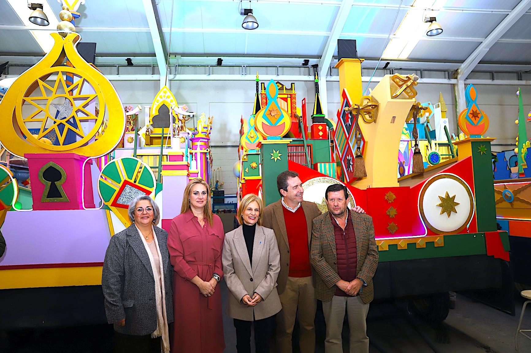 Así ha sido la prueba de tronos previa a la Cabalgata de Reyes Magos de Jerez 2026