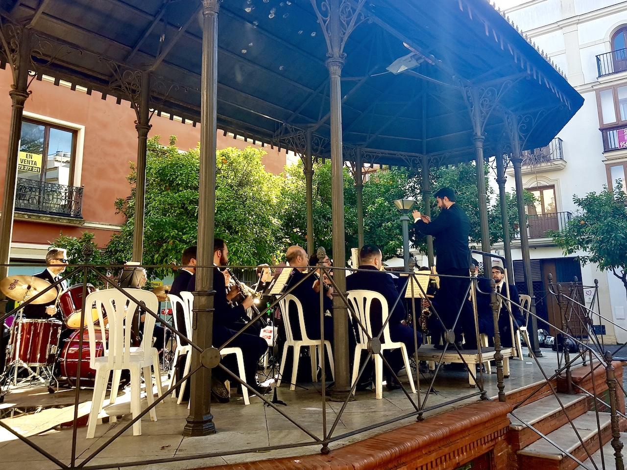 El concierto de la Banda Municipal de Música y el tradicional Rastro se suspenden este domingo en Jerez