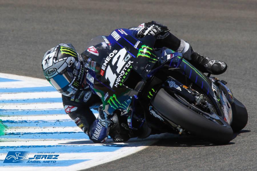 Viñales marca el mejor tiempo en los entrenamientos previos al GP de España