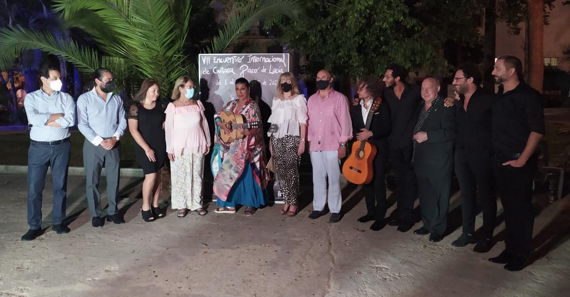 Remedios Amaya, La Tana y Alonso Núñez “El Purili” en la Noche Flamenca del VII Encuentro Internacional Paco de Lucía