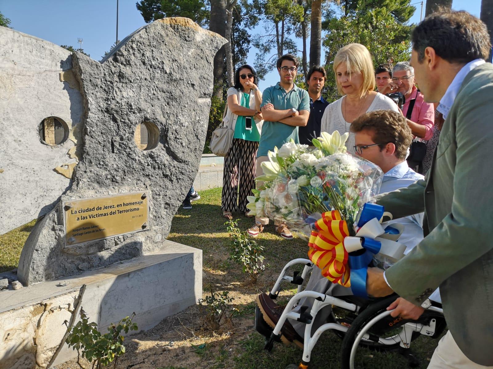 El PP de Jerez y NNGG rinden homenaje a Miguel Ángel Blanco en el 25 aniversario de su asesinato por ETA