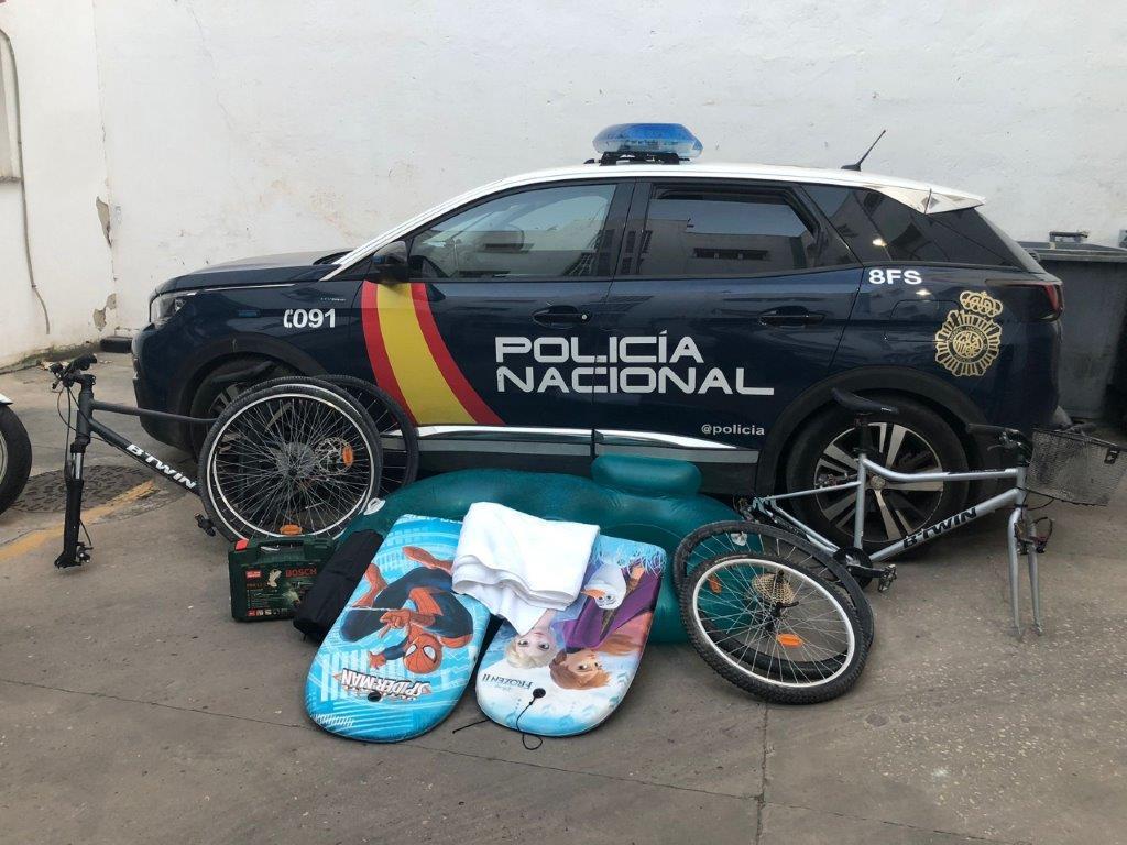 La Policía Nacional detiene a dos individuos de Jerez tras robar con fuerza en un domicilio portuense