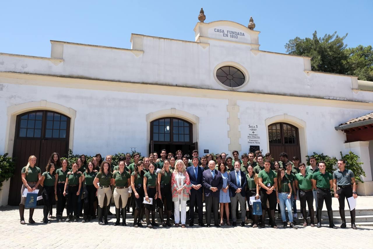 Un total de 22 alumnos completan su formación especializada en la Real Escuela de Arte Ecuestre