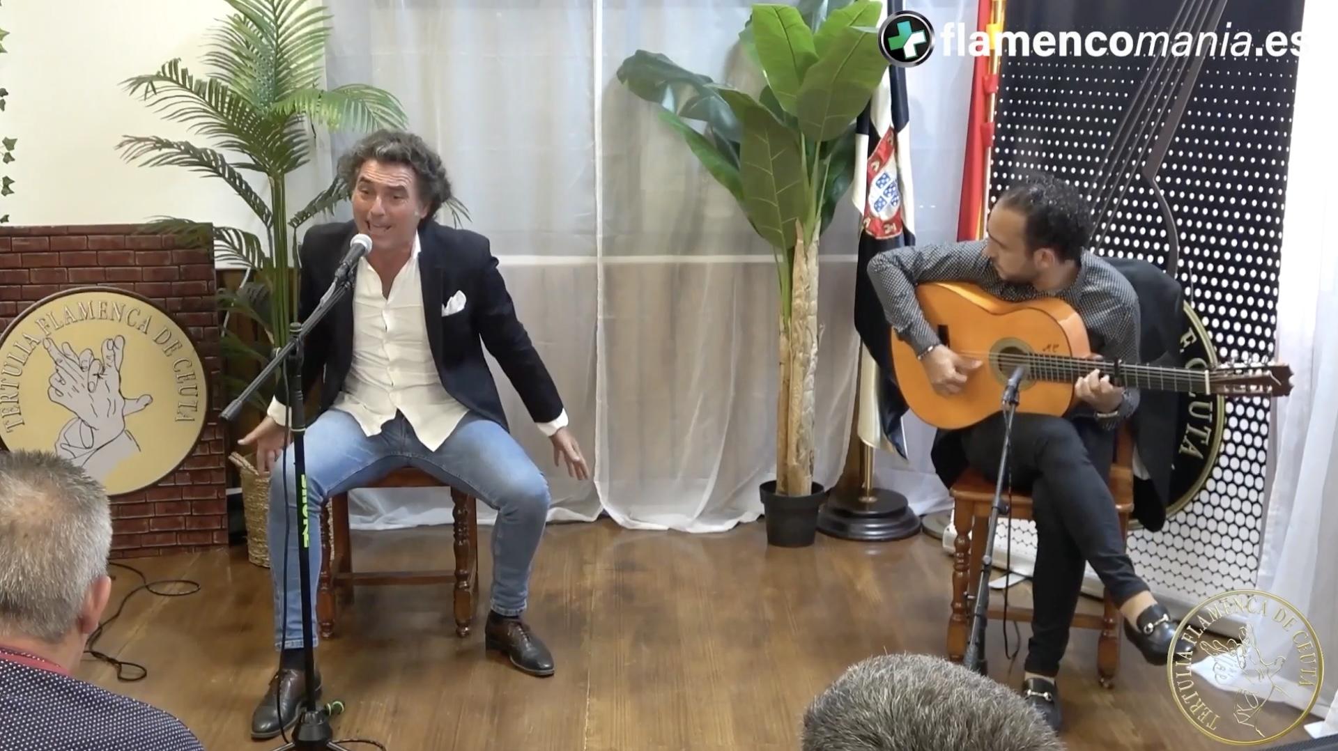 Flamencomanía TV: "Paco Peña y Vicente Santiago en la Tertulia Flamenca de Ceuta''