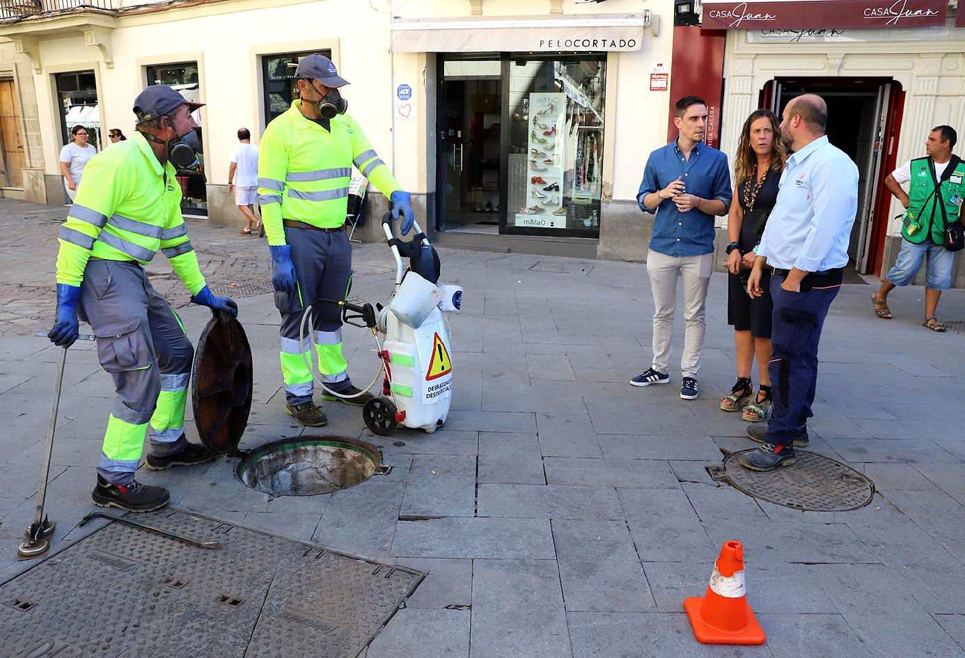Refuerzo en la campaña de desratización y desinsectación en distintas zonas de Jerez