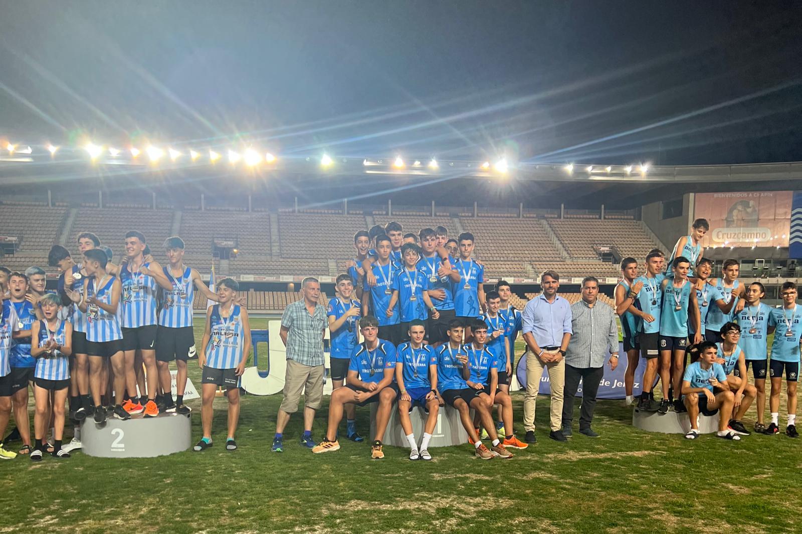 Éxito de participación en el Campeonato de Andalucía sub-20 y sub-16 de Atletismo celebrado en Jerez