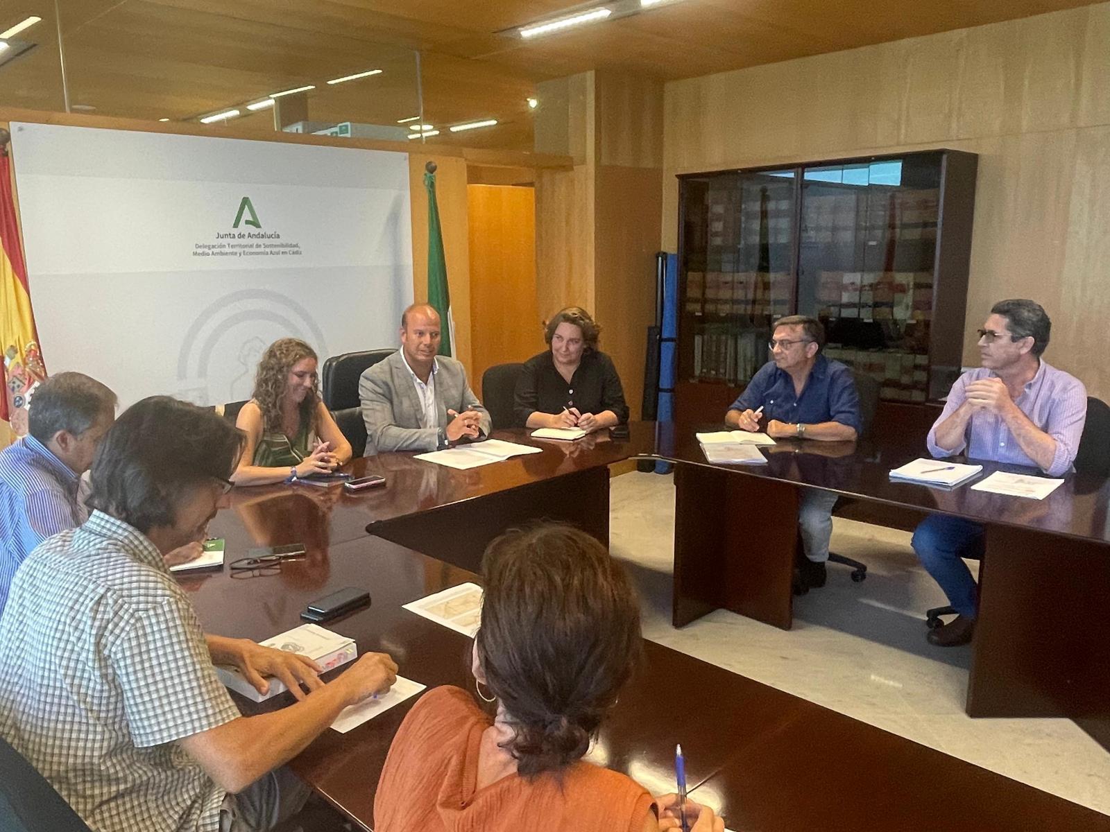 Primera reunión técnica de la Comisión Mixta Junta-Ayuntamiento para la regularización de vías pecuarias en el Jerez rural