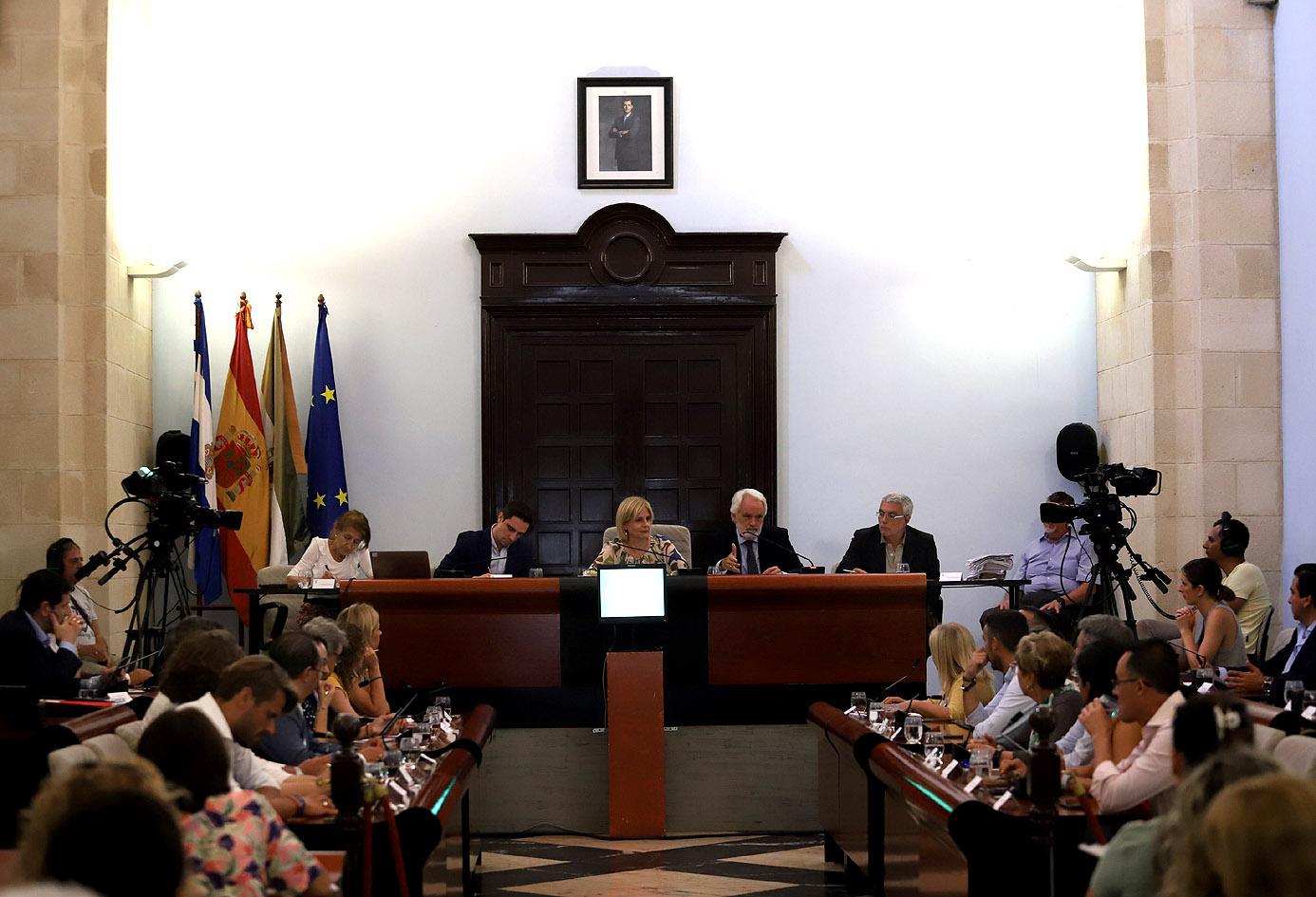 Celebrado en Jerez el primer Pleno local del nuevo mandato de Pelayo