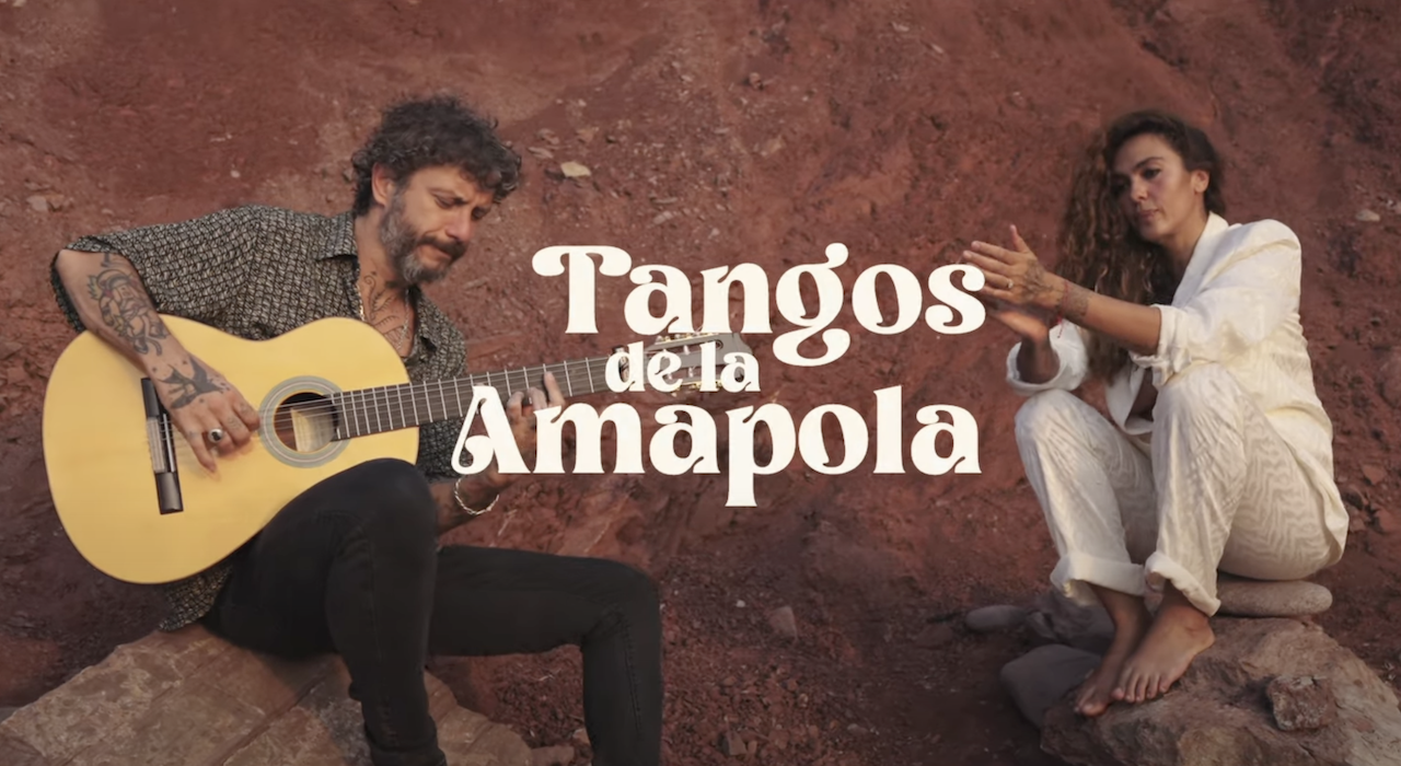 Alba Molina y Juan Medina (ex Juanito Macandé) presentan 'Tangos de la amapola'