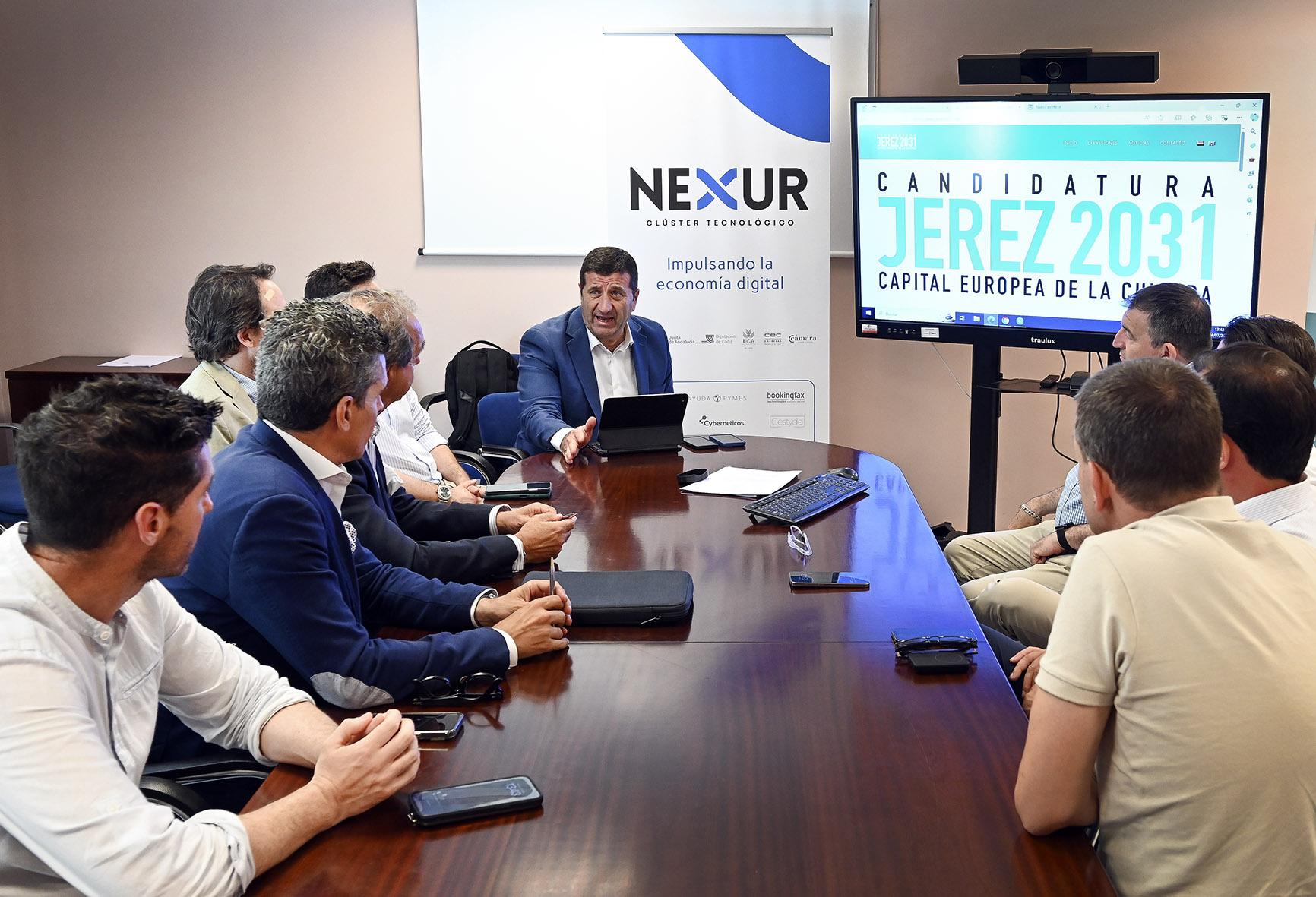 El Clúster Tecnológico Nexur se constituye formalmente y se adhiere a la candidatura de Jerez para ser Capital de la Cultura en 2031