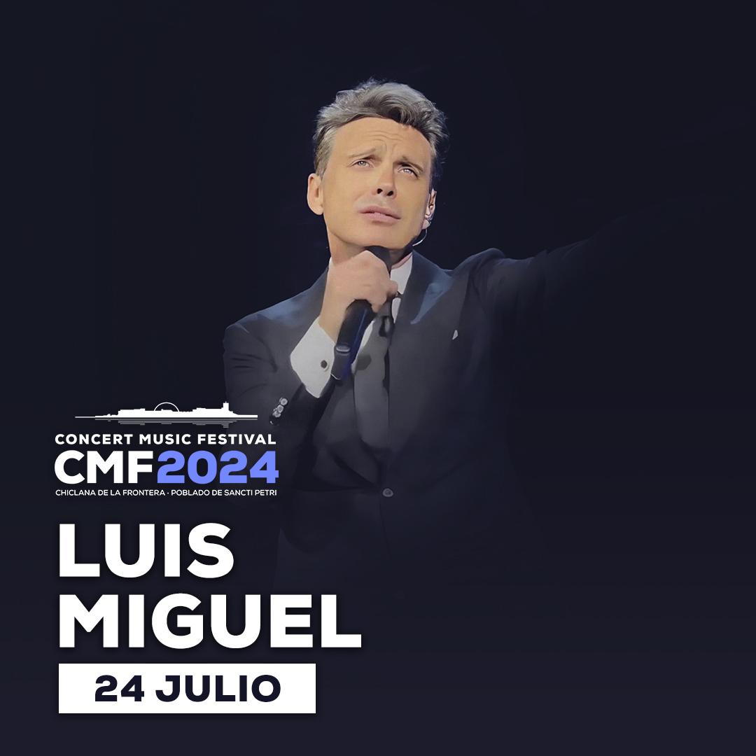 Concert Music Festival 2024 alcanza su ecuador con los directos de Luis Miguel, Luz Casal y Tom Jones, entre otros