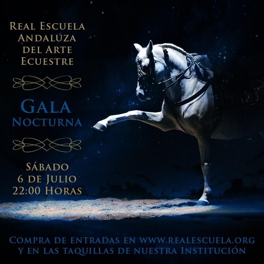 La Real Escuela celebra una gala extraordinaria nocturna para festejar la época estival