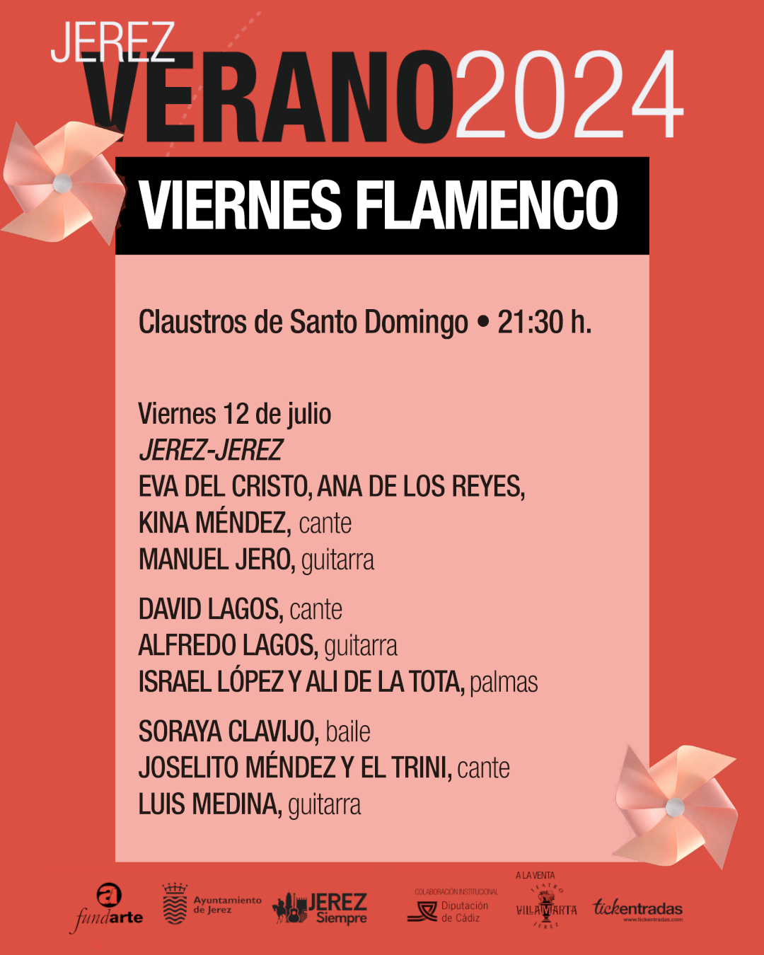 El ciclo 'Viernes Flamenco' arranca con el espectáculo 'Jerez-Jerez' en Los Claustros de Santo Domingo