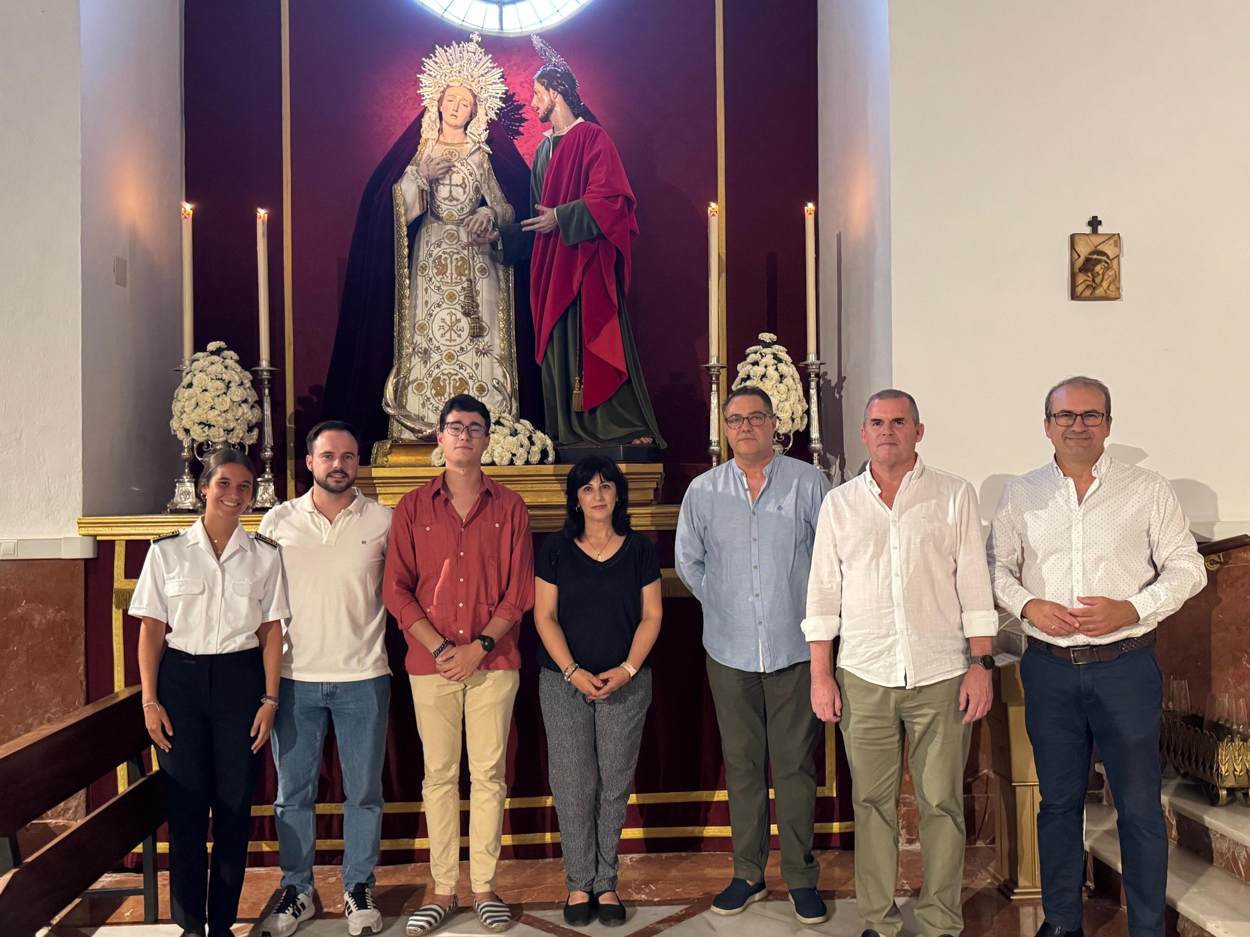 'Maestro Dueñas' irá con la Virgen de la Trinidad