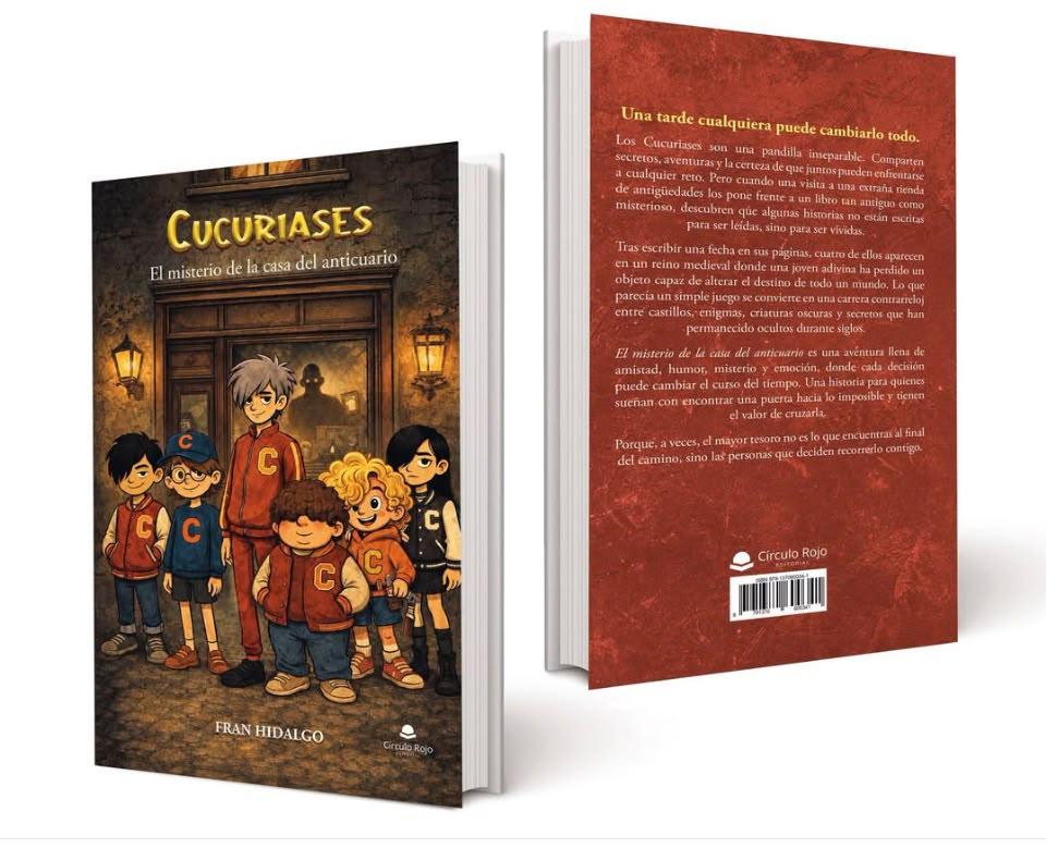 El jerezano Fran Hidalgo debuta en la literatura con 'El misterio de la casa del anticuario'