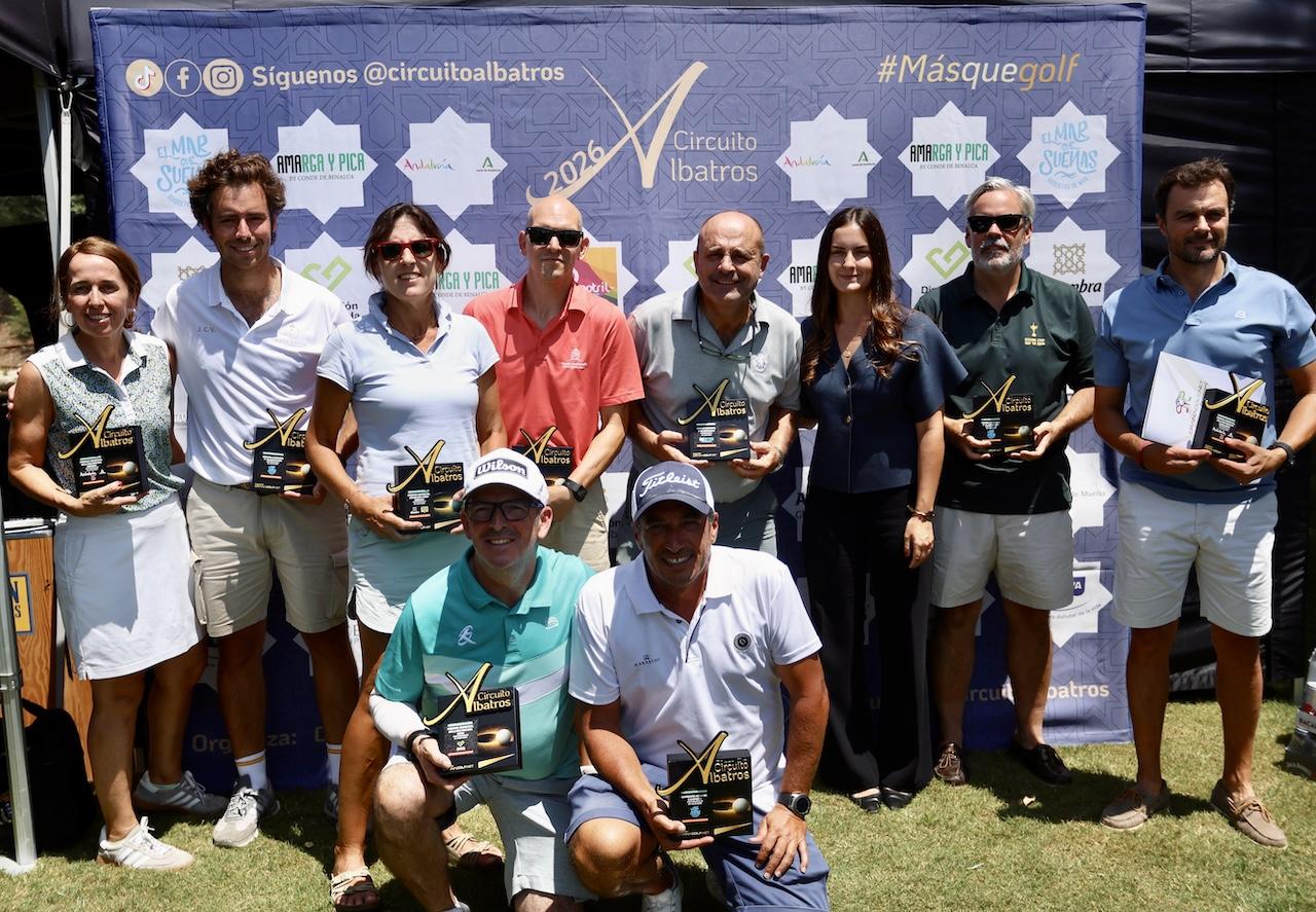 El golfista jerezano Álvaro García se llevó el triunfo 'Scratch' en el torneo del Circuito Albatros en Montecastillo Golf (Jerez)