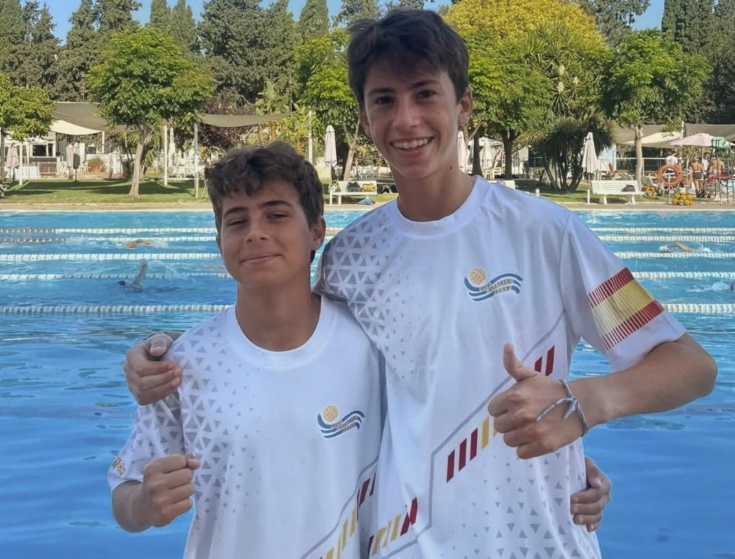 Dos nadadores del CN Jerez representan a la cantera jerezana en el Campeonato de España Alevín