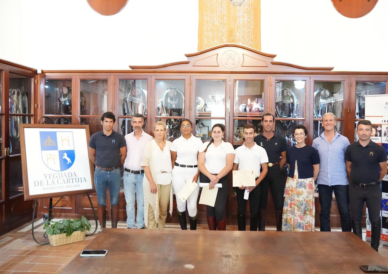 La Yeguada Cartuja de Jerez gradúa a la primera promoción de jinetes de su programa de capacitación