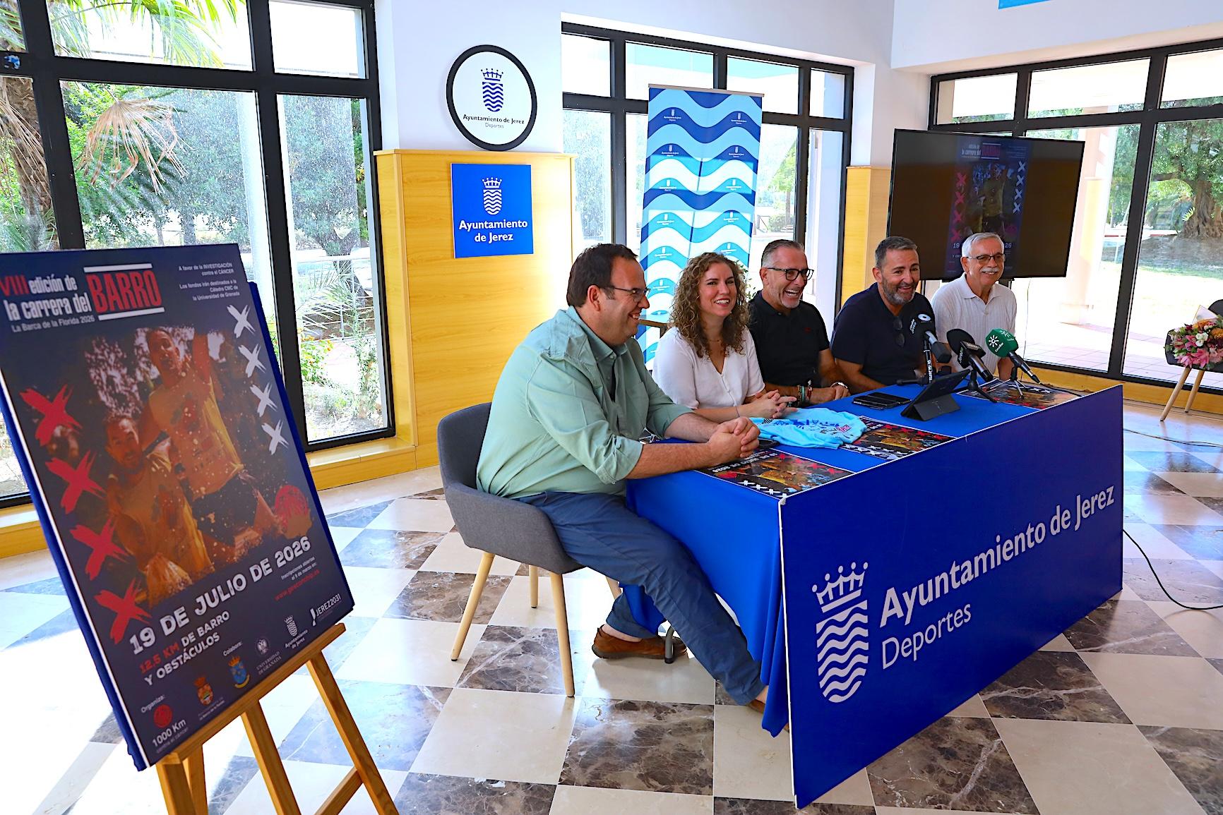 La VIII Carrera del Barro de La Barca, en la Zona Rural de jerez, se celebra el 19 de julio
