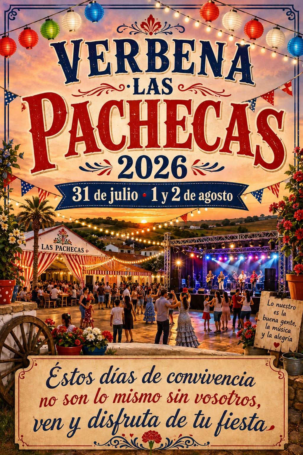 La Verbena de Las Pachecas, en la Zona Rural de Jerez, ofrece tres días de encuentro y celebración