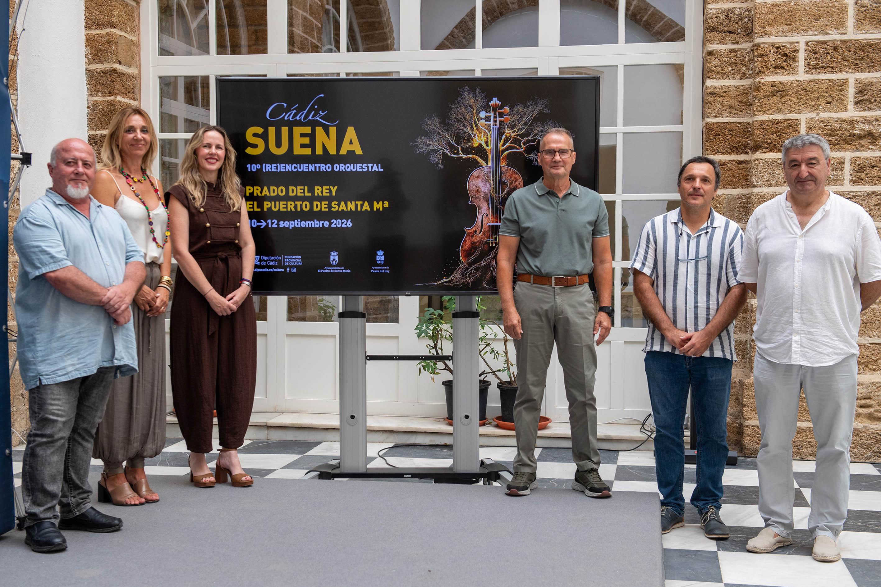 Cádiz Suena reúne por primera vez a participantes de promociones anteriores con un reencuentro de 54 músicos profesionales