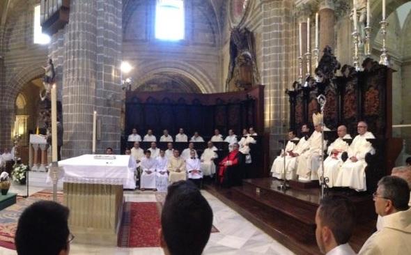 Misa Crismal en la Catedral de Jerez