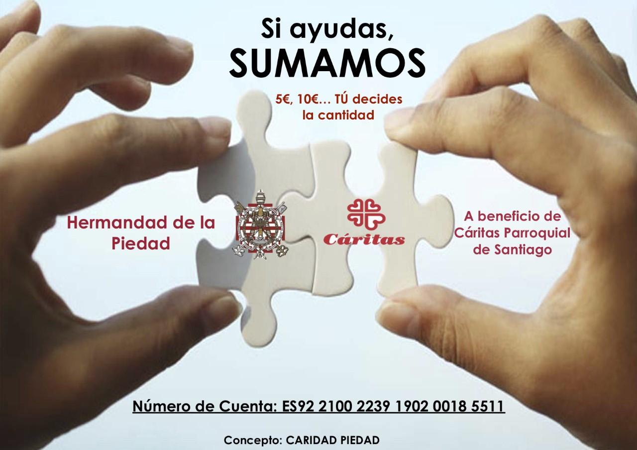 "Si ayudas, sumamos"