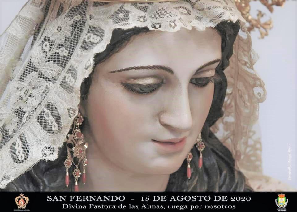 Cartel para la Divina Pastora, en San Fernando