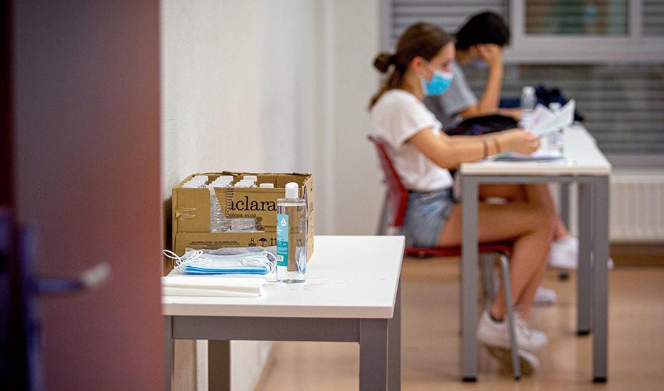 La prueba de acceso a la Universidad de este año se celebrará con el mismo protocolo sanitario contra el COVID-19 del curso pasado