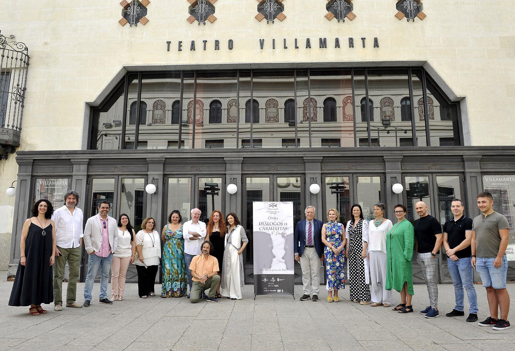 Ainhoa Arteta protagoniza la ópera 'Diálogos de Carmelitas' en el Teatro Villamarta