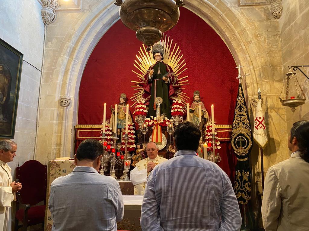 Misa de la Orden de Caballería del Santo Sepulcro de Jerusalén, en San Juan