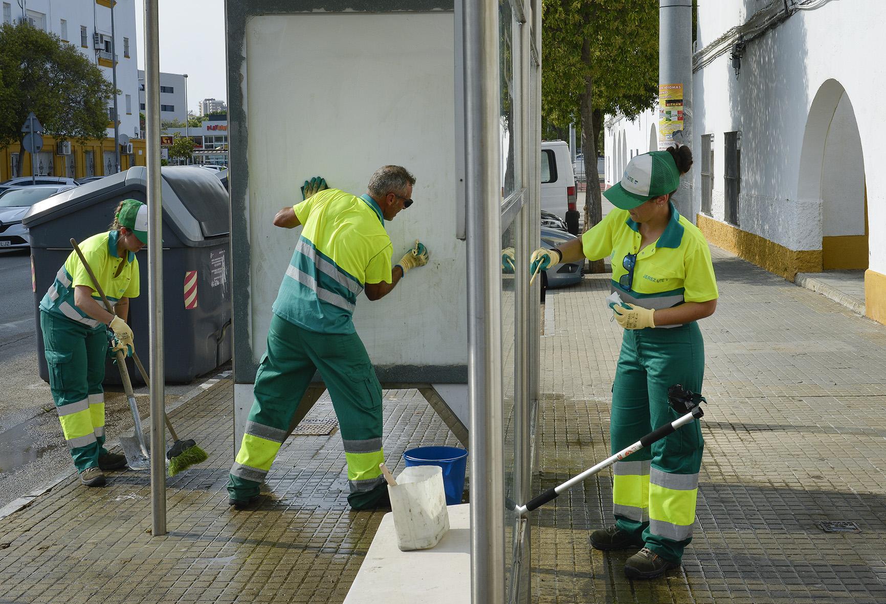 El Ayuntamiento inicia de Jerez un Plan Especial de Limpieza que recorrerá todas las zonas de la ciudad