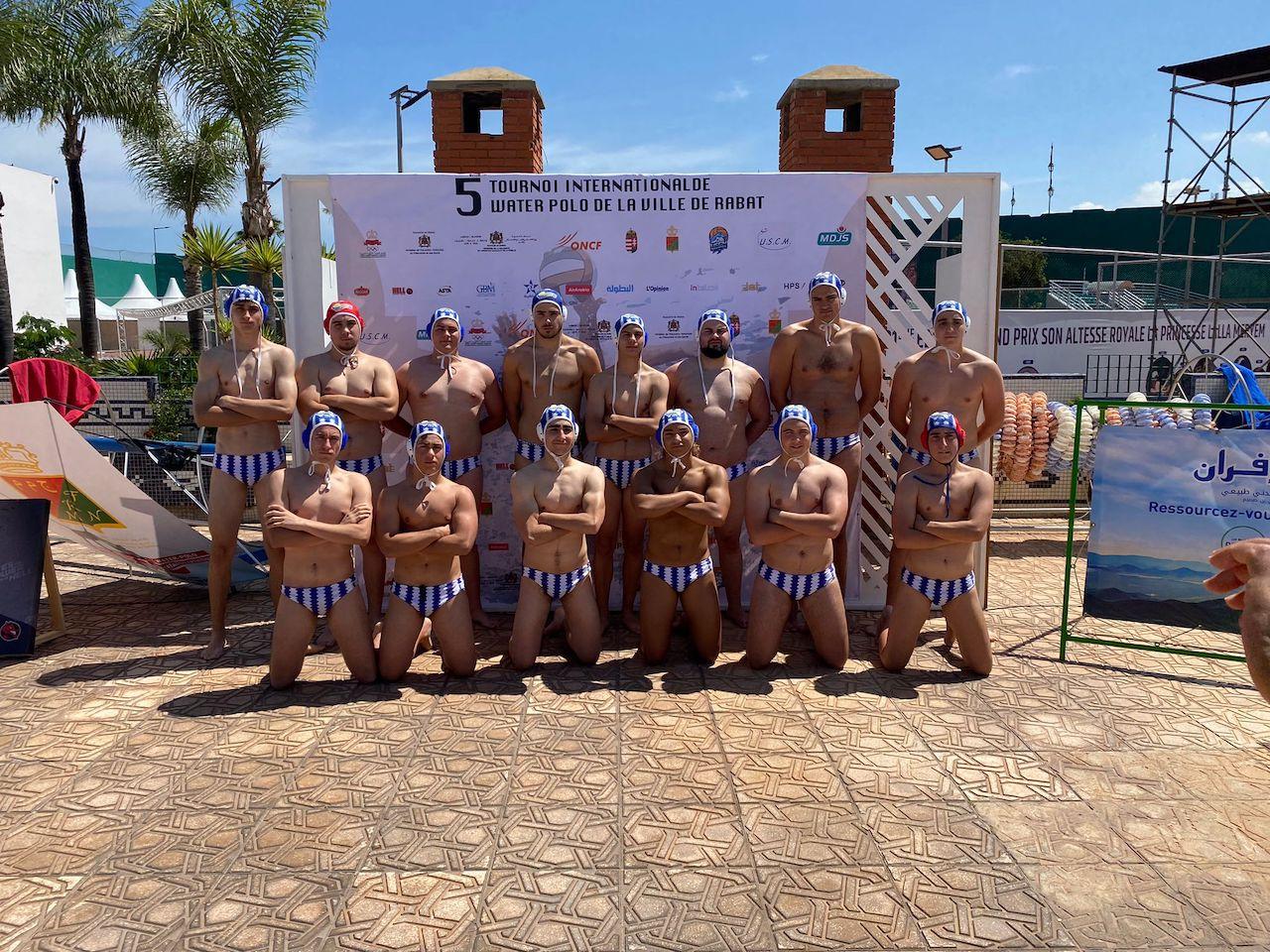 Los absolutos del CN Jerez participan en Rabat en su torneo internacional de waterpolo