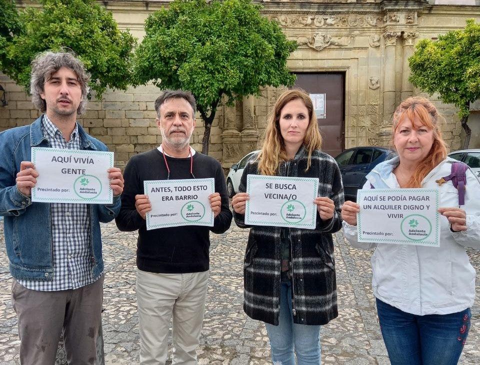 Adelante Andalucía insiste en reclamar viviendas públicas en alquiler para el Centro Histórico de Jerez