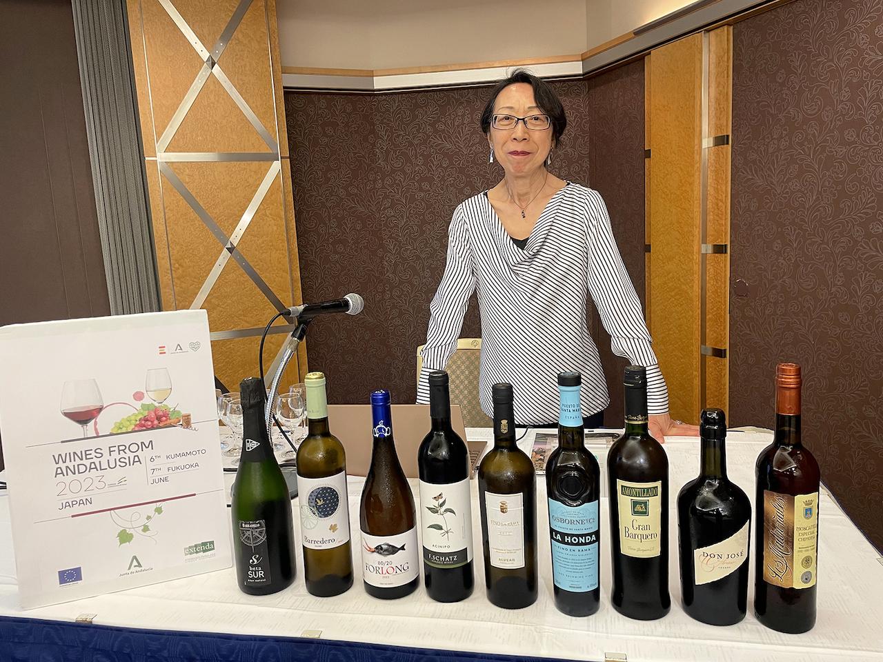 Andalucía TRADE impulsa vinos de Jerez y otras zonas de la región ante 70 profesionales en Japón