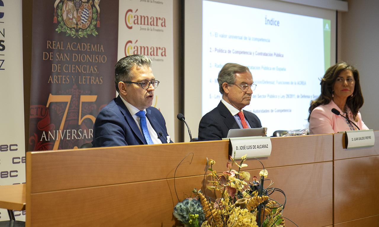 José Luis de Alcaraz repasa la realidad de la contratación pública y las licitaciones en la Academia San Dionisio