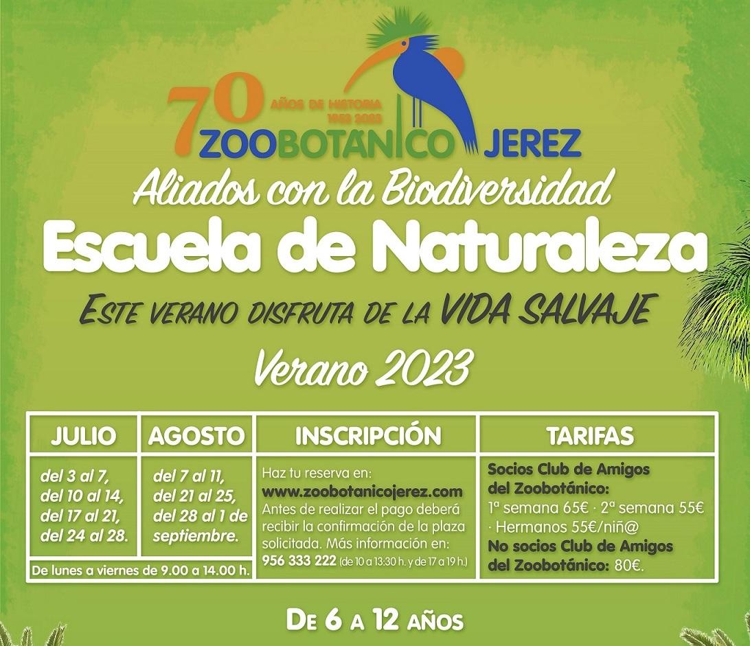 La Escuela de Naturaleza vuelve al Zoo de Jerez en julio y agosto