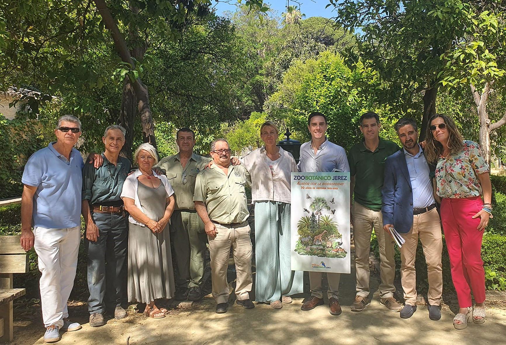 El delegado Jaime Espinar visita el Zoobotánico de Jerez para "iniciar un trabajo de mejora y puesta en valor de las instalaciones"