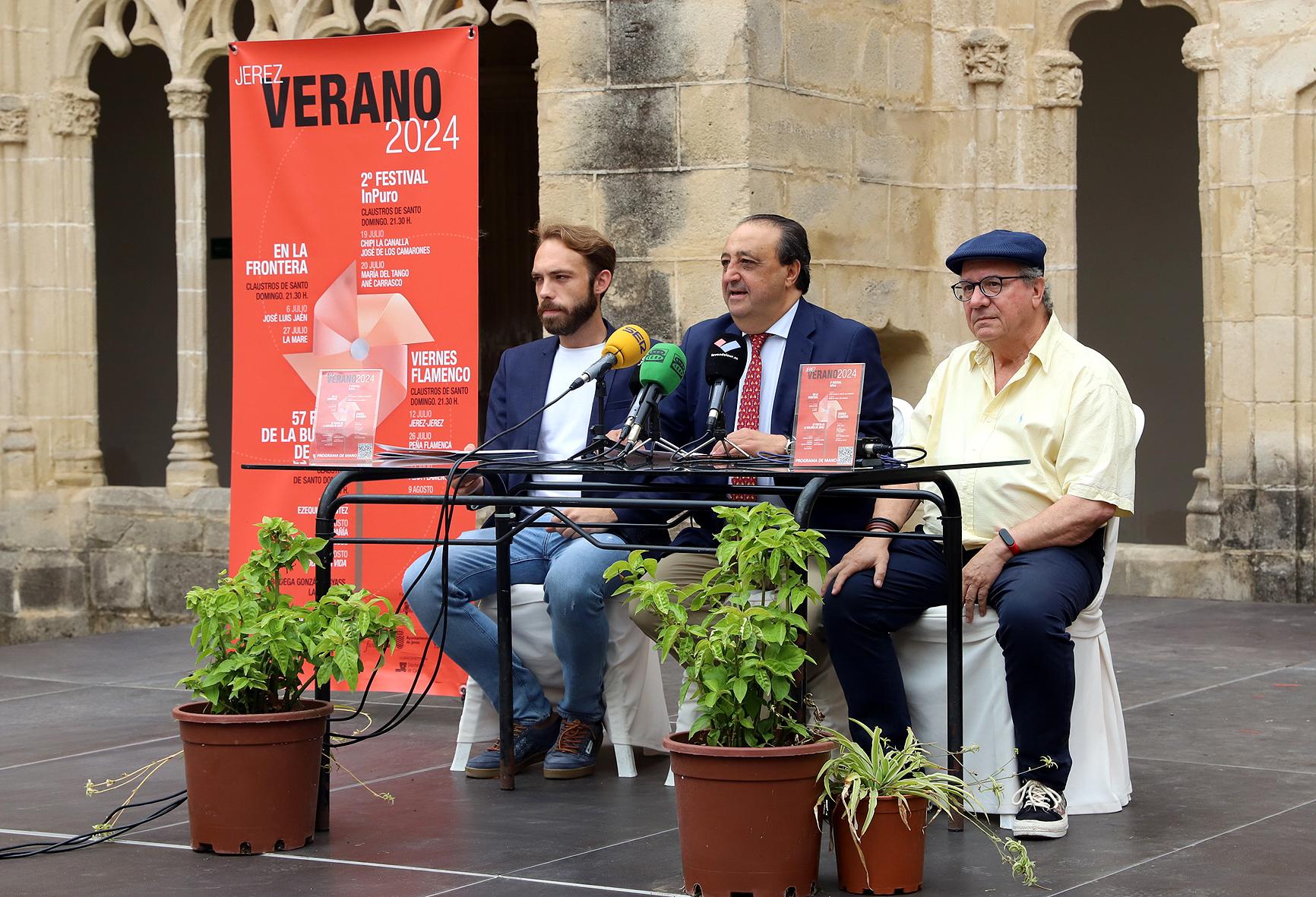 Hasta 13 espectáculos en la programación flamenca de verano de Jerez que abre José Luis Jaén el 6 de julio en Los Claustros de Santo Domingo